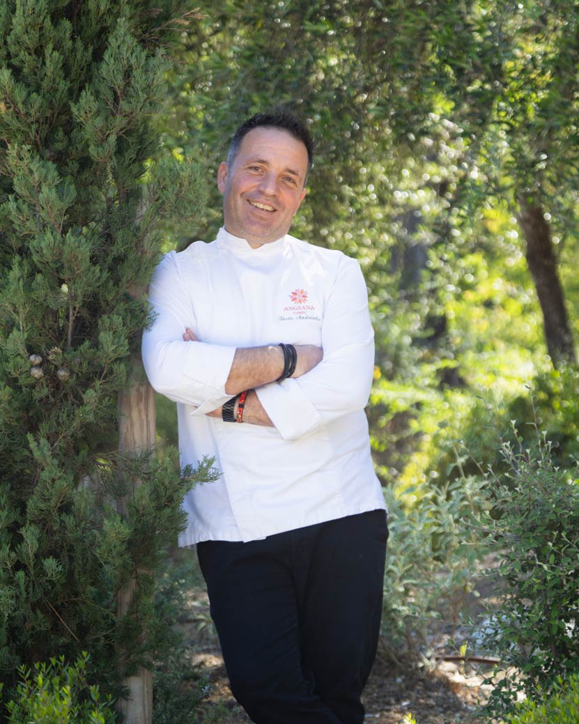 Chef Brian Johnson, portrait
